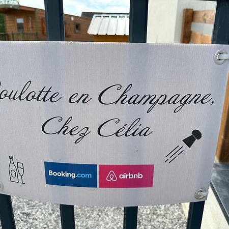 Fleury-la-Riviere Chez Celia, Roulotte En Champagne 빌라 외부 사진